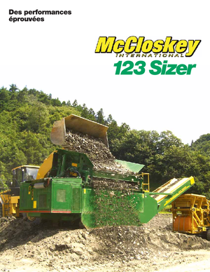 Impianti mobili di setacciatura McCloskey 123 Sizer
