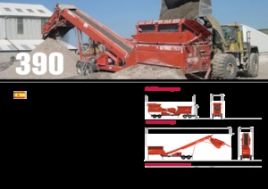 Impianti mobili di setacciatura Terex-Finlay 390 Hydrascreen