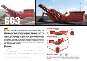 Impianti mobili di setacciatura Terex-Finlay 663 Supertrak