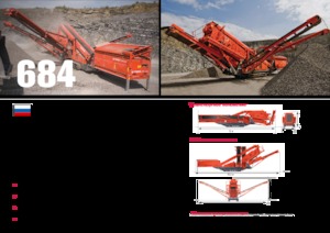 Impianti mobili di setacciatura Terex-Finlay 684 - 3 Deck