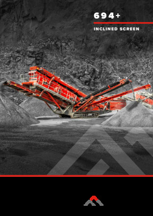 Impianti mobili di setacciatura Finlay 694+