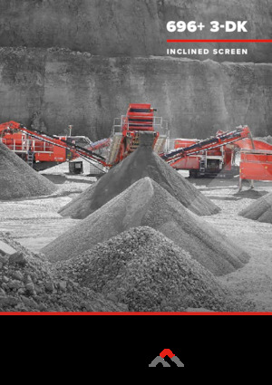 Impianti mobili di setacciatura Finlay 696 3-Deck