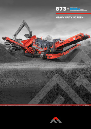 Impianti mobili di setacciatura Finlay 873+ Spaleck