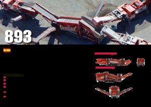 Impianti mobili di setacciatura Terex-Finlay 893