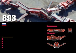 Impianti mobili di setacciatura Terex-Finlay 893