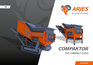Impianti mobili di setacciatura Arjes COMPAKTOR 300