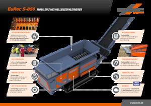 Impianti mobili di setacciatura Arjes EuRec S-850