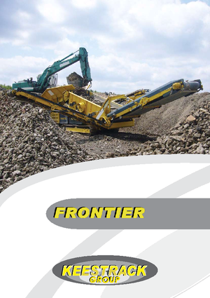Impianti mobili di setacciatura Keestrack Frontier 4518 T