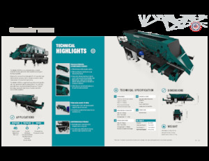 Impianti mobili di setacciatura Powerscreen Gladiator H6203