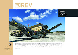 Impianti mobili di setacciatura REV GS 28