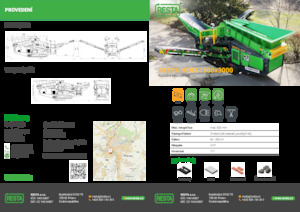 Impianti mobili di setacciatura RESTA HTH3