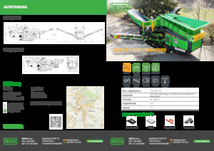 Impianti mobili di setacciatura RESTA HTH3