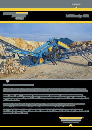 Impianti mobili di setacciatura Pilot Crushtec MAXIscalp 600