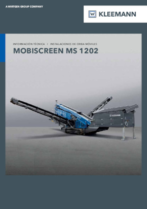 Impianti mobili di setacciatura Kleemann MS 1202