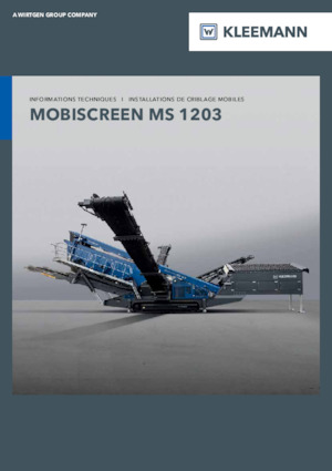 Impianti mobili di setacciatura Kleemann MS 1203