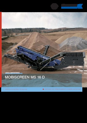 Impianti mobili di setacciatura Kleemann MS 16 D