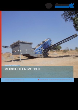 Impianti mobili di setacciatura Kleemann MS 19 D