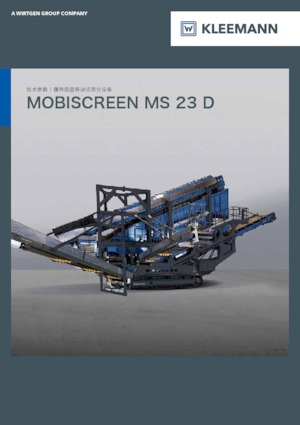 Impianti mobili di setacciatura Kleemann MS 23 D