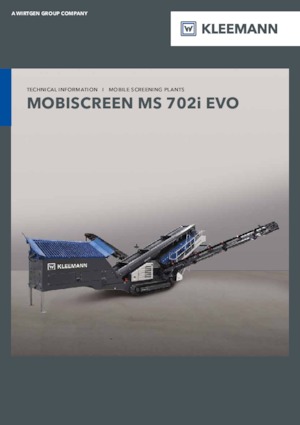 Impianti mobili di setacciatura Kleemann MS 702i EVO