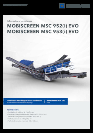Impianti mobili di setacciatura Kleemann MSC 953i EVO