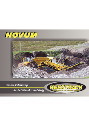 Impianti mobili di setacciatura Keestrack Novum 4215