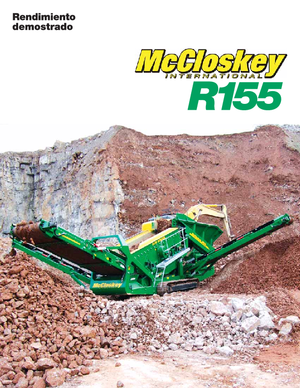 Impianti mobili di setacciatura McCloskey R155