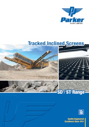 Impianti mobili di setacciatura Parker SD125