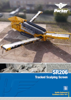 Impianti mobili di setacciatura Parker SR206