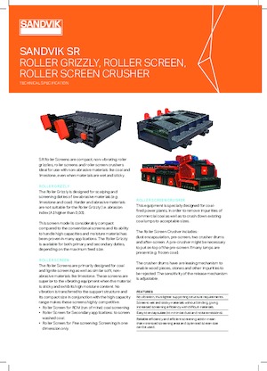 Impianti mobili di setacciatura Sandvik SR2131