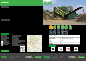 Impianti mobili di setacciatura RESTA TH2