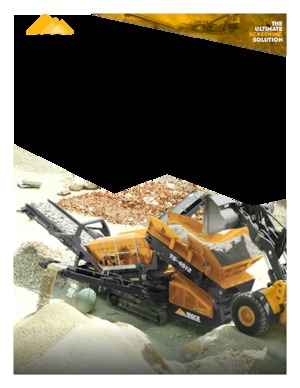 Impianti mobili di setacciatura IROCK  TS-4512