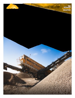 Impianti mobili di setacciatura IROCK  TS-514 TD