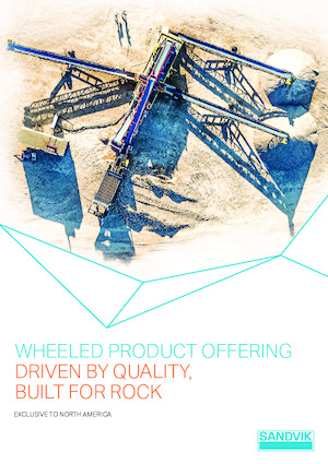 Impianti mobili di setacciatura Sandvik UH373