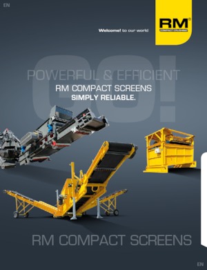 Impianti mobili di setacciatura Rubble Master VS 60