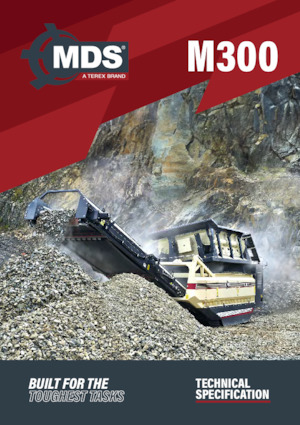 Impianti mobili di setacciatura con tamburo MDS M300 