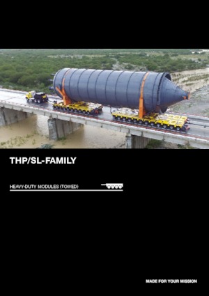 Rimorchio modulare per carichi pesanti Goldhofer THP/SL