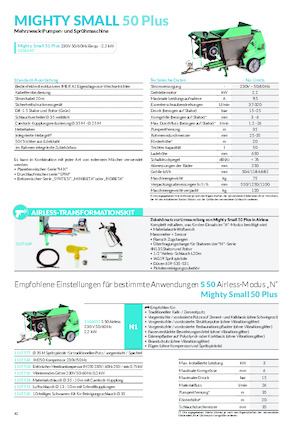 Intonacatrici Imer Mighty Small 50 Plus