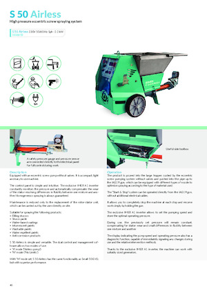 Intonacatrici Imer S 50 Airless