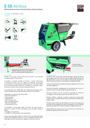 Intonacatrici Imer S 50 Airless