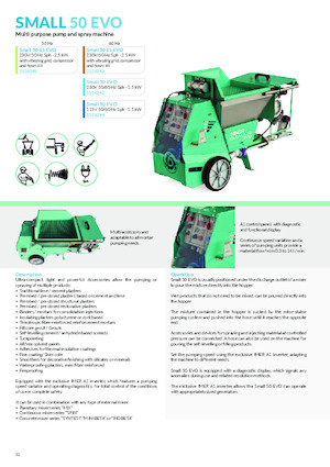 Intonacatrici Imer Small 50 Evo