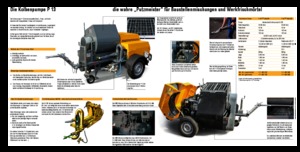 Pompe per calcestruzzo fisse Putzmeister P 13 EMR KA 230