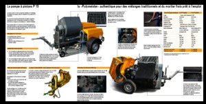 Pompe per calcestruzzo fisse Putzmeister P 13 EMR KA 230