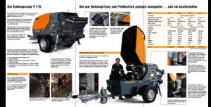 Pompe per calcestruzzo fisse Putzmeister P 715 TD