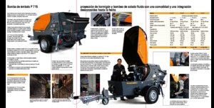 Pompe per calcestruzzo fisse Putzmeister P 715 TD