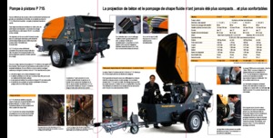 Pompe per calcestruzzo fisse Putzmeister P 715 TD