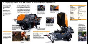 Pompe per calcestruzzo fisse Putzmeister P 718 TD