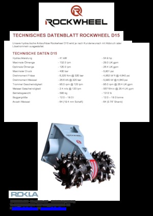 Teste portafresa (idrauliche) montabili Rockwheel by ROCK.ZONE D 15