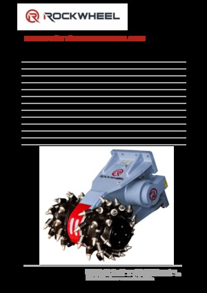 Teste portafresa (idrauliche) montabili Rockwheel by ROCK.ZONE G 125