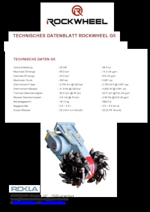 Teste portafresa (idrauliche) montabili Rockwheel by ROCK.ZONE G 5