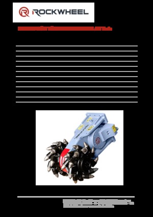 Teste portafresa (idrauliche) montabili Rockwheel by ROCK.ZONE G 5 Twin